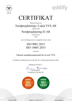 ISO 9001, 14001